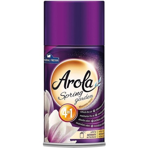 Wkład do odświeżacza powietrza Arola 250ml wiosenny ogród Arola Wkład do odświeżacza powietrza Arola 250ml wiosenny ogród Arola