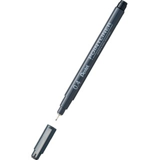 Cienkopis Pentel PointLiner 0.4mm czarny Pentel