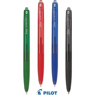 Długopis olejowy Pilot Super Grip G (F) zielony Pilot