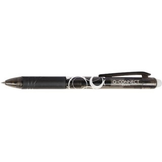Długopis wymazywalny Q-Connect 1.0mm czarny Q-CONNECT
