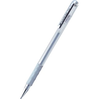 Długopis żelowy Pentel Hybrid Gel Grip K118 srebrny Pentel