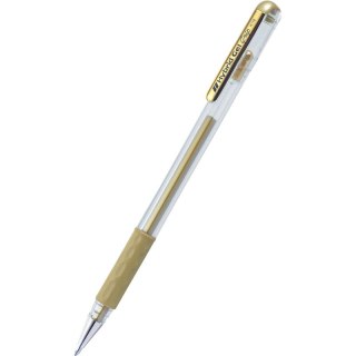 Długopis żelowy Pentel Hybrid Gel Grip K118 złoty Pentel