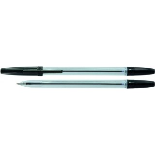 Długopisy Office Products 1.0mm czarne (50) Office Products