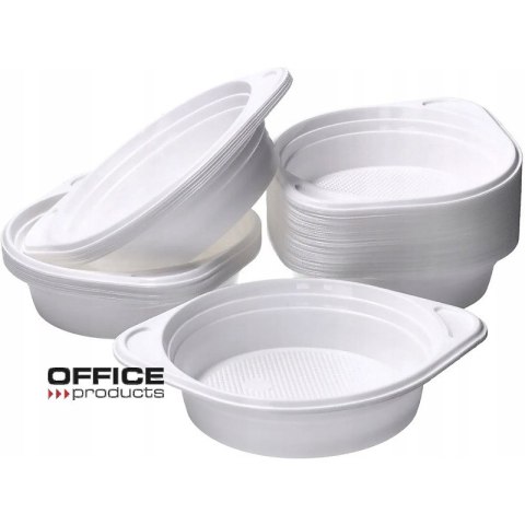 Flaczarka plastikowa Office Products 500ml śr.16cm biała (100) Office Products Flaczarka plastikowa Office Products 500ml śr.16cm biała (100) Office Products