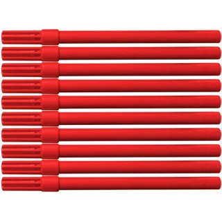 Flamastry Office Products 1.0mm czerwone (10) Office Products