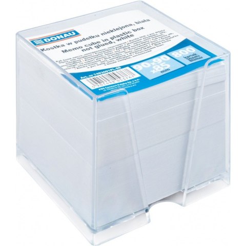 Kostka papierowa w pojemniku Donau 95x95x95mm nieklejona kolor Donau Kostka papierowa w pojemniku Donau 95x95x95mm nieklejona kolor Donau