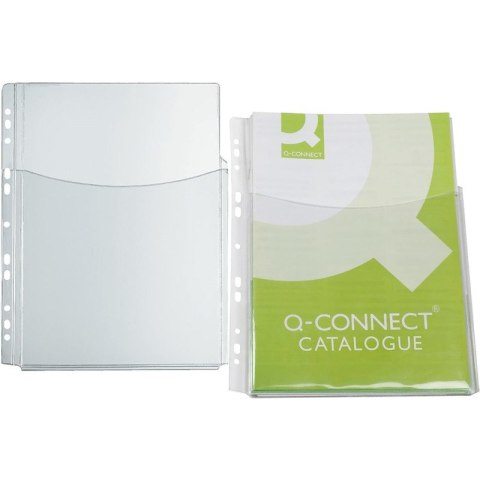 Koszulki na katalogi Q-Connect A4/180µm krystaliczne (5) Q-CONNECT Koszulki na katalogi Q-Connect A4/180µm krystaliczne (5) Q-CONNECT