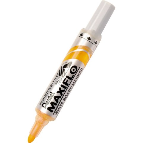 Marker do tablic Pentel Maxiflo MWL5M żółty Pentel
