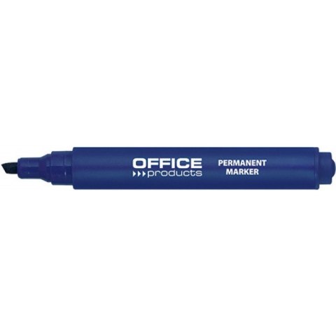 Marker permanentny Office Products 1-5mm ścięty niebieski Office Products Marker permanentny Office Products 1-5mm ścięty niebieski Office Products
