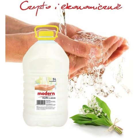Mydło w płynie Modern 5L konwalia Modern Mydło w płynie Modern 5L konwalia Modern