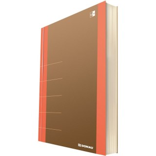 Notatnik Donau Life 165x230mm 80k kratka pomarańczowy Donau