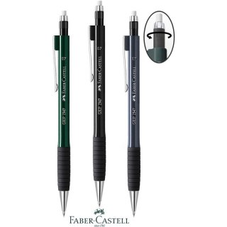 Ołówek automatyczny Faber-Castell Grip 1347 0.7mm metaliczny zielony Faber-Castell