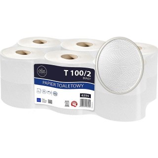 Papier toaletowy Ellis 90m 2w celuloza biały (12) Ellis