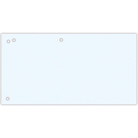 Przekładki kartonowe Office Products 1/3 A4 białe (100) Office Products Przekładki kartonowe Office Products 1/3 A4 białe (100) Office Products