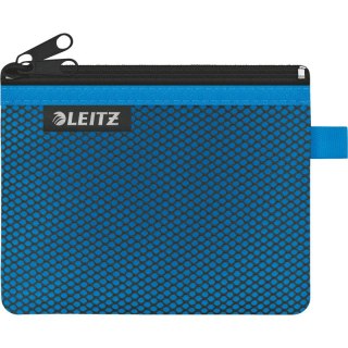 Saszetka Leitz Wow 10.5x14cm 2 kieszonki niebieska Leitz