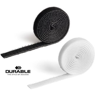 Taśma do kabli Durable Cavoline Grip 10mm/1m biała Durable