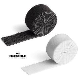 Taśma do kabli Durable Cavoline Grip 30mm/1m czarna Durable
