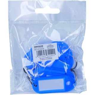 Zawieszki na klucze Office Products niebieskie (10) Office Products