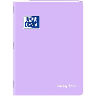 Zeszyt Oxford Easybook Pastel A4/60k kratka mix kolorów Oxford