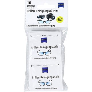 Chusteczki do okularów i wyświetlaczy Zeiss białe (10) Zeiss