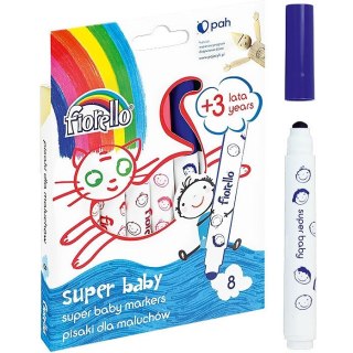 Flamastry Fiorello Super Baby 8 kolorów FIORELLO