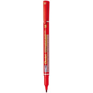 Foliopis permanentny Pentel NM470 M 1.0mm czerwony Pentel