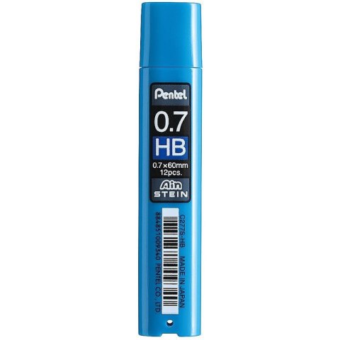 Grafity do ołówków Pentel Ain Stein 0.7mm HB (12) Pentel Grafity do ołówków Pentel Ain Stein 0.7mm HB (12) Pentel