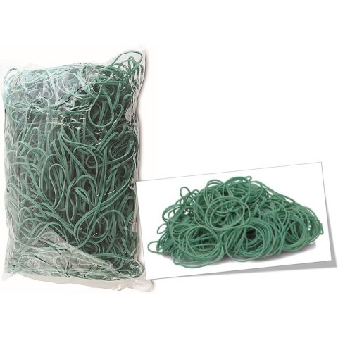 Gumki recepturki Office Products 1kg śr.130mm zielone Office Products Gumki recepturki Office Products 1kg śr.130mm zielone Office Products