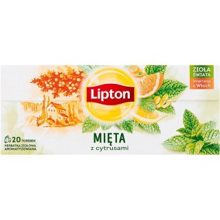 Herbata Lipton Mięta z cytrusami (20) Lipton