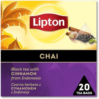 Herbata Lipton Piramid czarna Chai (20) Lipton