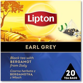 Herbata Lipton Piramid czarna Earl Grey (20) Lipton