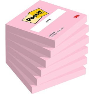 Karteczki Post-it 76x76mm (654-PNK) różowe (6x100) Post-it