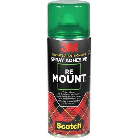 Klej w sprayu 3M ReMount 400ml 3M Klej w sprayu 3M ReMount 400ml 3M