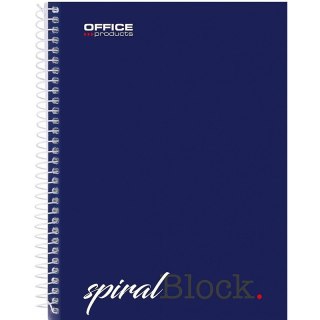 Kołonotatnik Office Products A5/80k linia granatowy Office Products