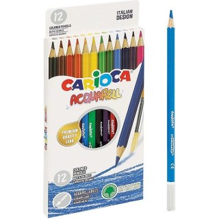 Kredki ołówkowe Carioca Acquarell 12 kolorów CARIOCA
