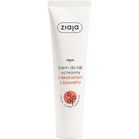 Krem do rąk Ziaja 100ml z ekstraktem z bawełny ZIAJA Krem do rąk Ziaja 100ml z ekstraktem z bawełny ZIAJA