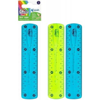 Linijka plastikowa Fiorello 15cm elastyczna FIORELLO