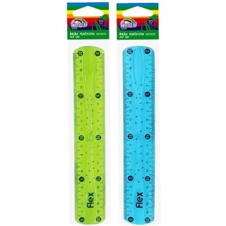 Linijka plastikowa Fiorello 20cm elastyczna FIORELLO