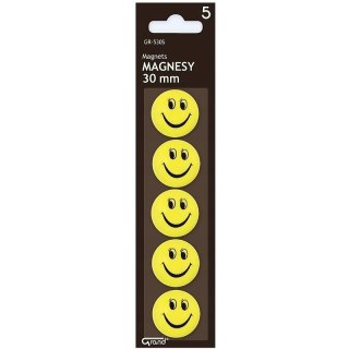 Magnesy do tablic Grand śr.30mm buźki (5) Grand