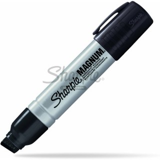 Marker premanentny Sharpe Metal ścięty czarny SHARPIE