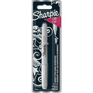 Marker premanentny Sharpe Metallic Silver srebrny SHARPIE
