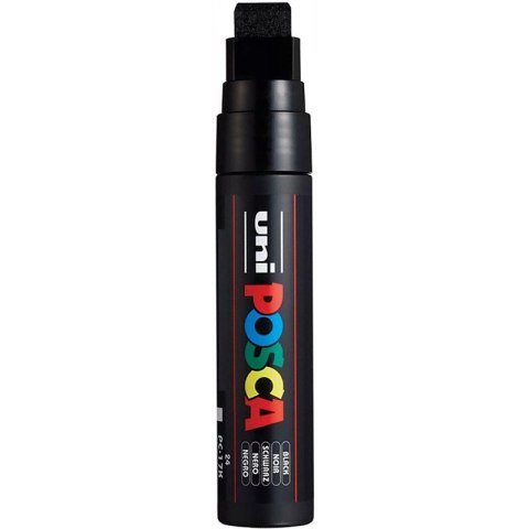 Marker z farbą plakatową Uni POSCA PC-17K 15mm czarny Uni Marker z farbą plakatową Uni POSCA PC-17K 15mm czarny Uni