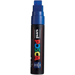 Marker z farbą plakatową Uni POSCA PC-17K 15mm niebieski Uni