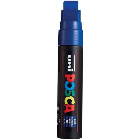 Marker z farbą plakatową Uni POSCA PC-17K 15mm niebieski Uni