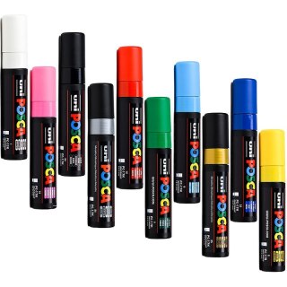 Marker z farbą plakatową Uni POSCA PC-17K 15mm żółty Uni