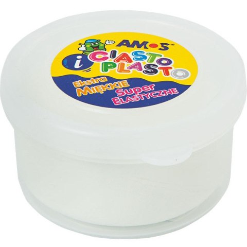 Masa plastyczna Amos Ciasto-Plasto 30g biała Amos Masa plastyczna Amos Ciasto-Plasto 30g biała Amos