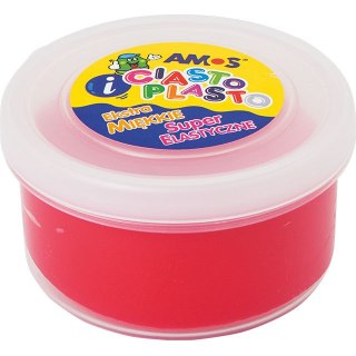 Masa plastyczna Amos Ciasto-Plasto 30g czerwona Amos