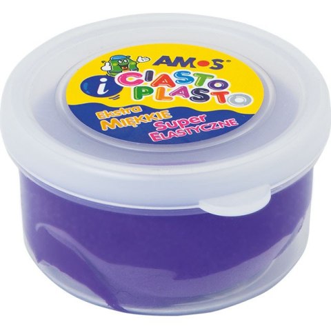 Masa plastyczna Amos Ciasto-Plasto 30g fioletowa Amos