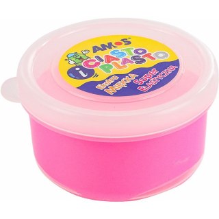 Masa plastyczna Amos Ciasto-Plasto 30g neon różowa Amos