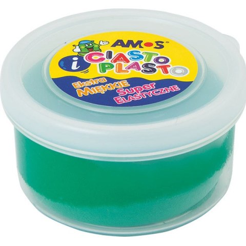 Masa plastyczna Amos Ciasto-Plasto 30g zielona Amos Masa plastyczna Amos Ciasto-Plasto 30g zielona Amos